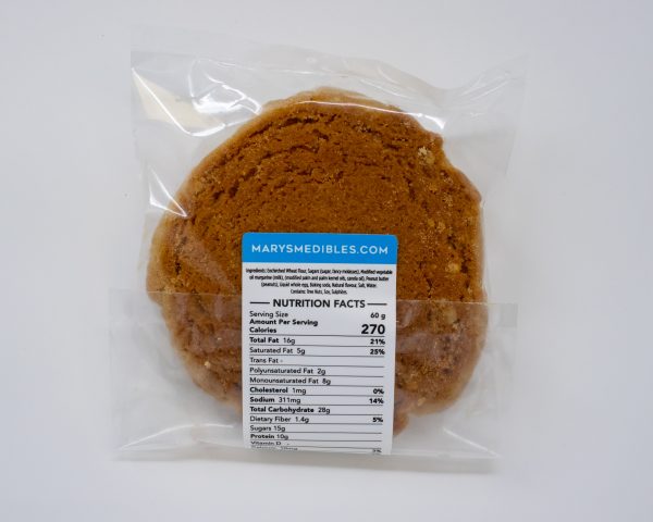 Buy Mary’s Medibles – Peanut Butter Cookies 300mg Indica online Canada