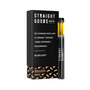 Buy Straight Goods – Biscotti Disposable (Indica) online Canada