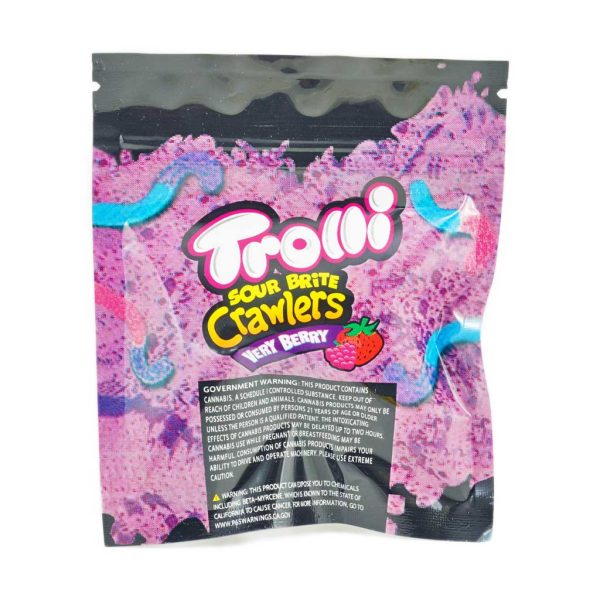 Buy Trolli – Sour Brite Crawlers Very Berry 600mg THC online Canada