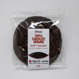 Buy Mary’s Medibles – Triple Chocolate Brownie 150mg Sativa online Canada