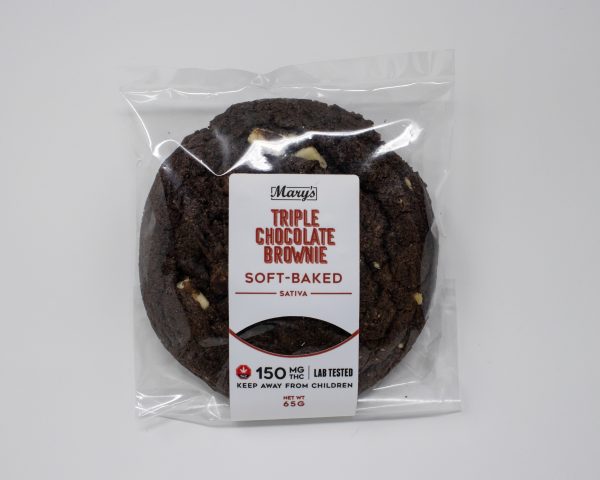 Buy Mary’s Medibles – Triple Chocolate Brownie 150mg Sativa online Canada