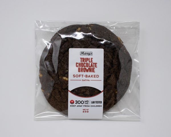 Buy Mary’s Medibles – Triple Chocolate Brownie 300mg Sativa online Canada