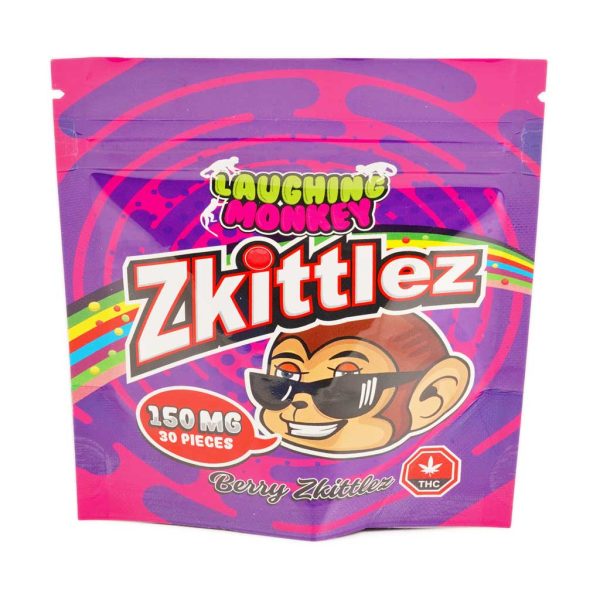 Buy Laughing Monkey – Berry Zkittlez 150mg THC online Canada
