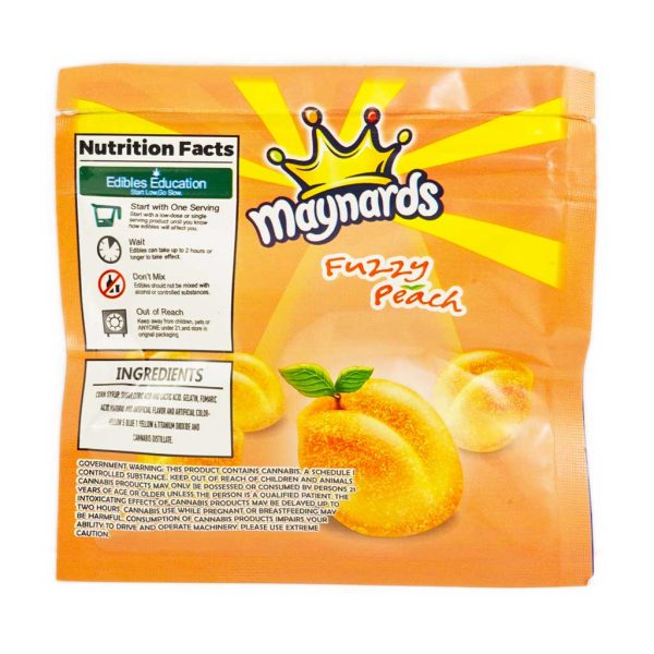 Buy Maynards – Fuzzy Peaches 600mg THC online Canada