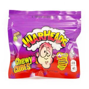 Buy Warheads – Assorted Chewy Cubes 400mg THC online Canada