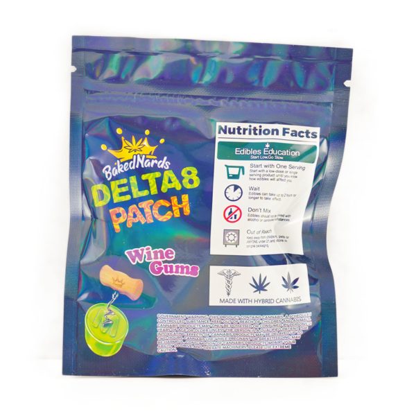 Buy Baked Nards – Delta 8 Patch Wine Gums 500mg THC online Canada