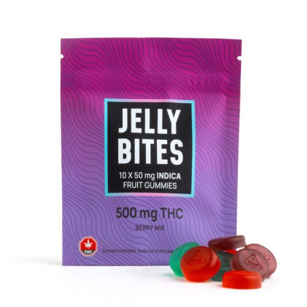 Buy Jelly Bites – Berry Mix 500mg THC (Indica) online Canada