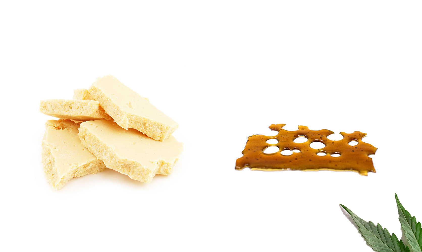 Light shatter and dark shatter image with weed leaves. Buy potent weed strains online. High-thc weed concentrate. Weed products for sale online. light shatter vs dark shatter differences. How to order shatter online. Best marijuana shop.