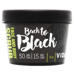 Buy Vida – Back To Black Face & Body Scrub 150mg THC/15mg CBD online Canada