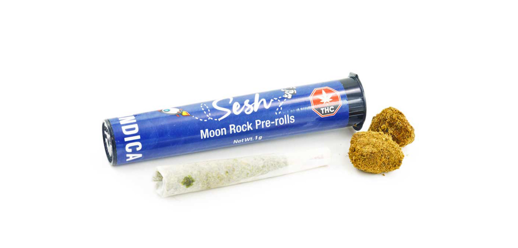 moon rock preroll joints from low price bud cheapweed dispensary.