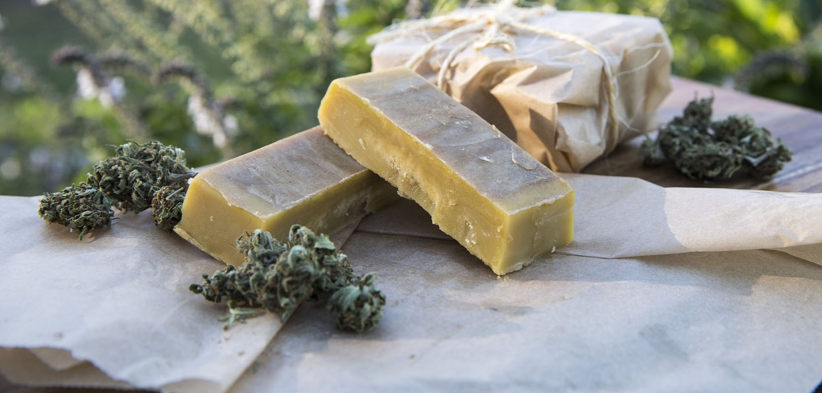 Sticks of canna butter to make weed brownies with BC bud from Low Price Bud online dispensary Canada for dispensary weed, edibles, and concentrates.