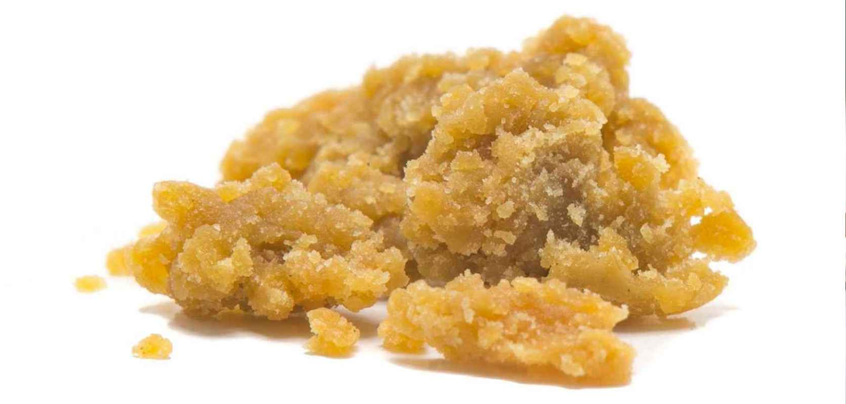 Crumble is a dry, powdery cannabis extract that crumbles when handled; it is sometimes called a honeycomb.