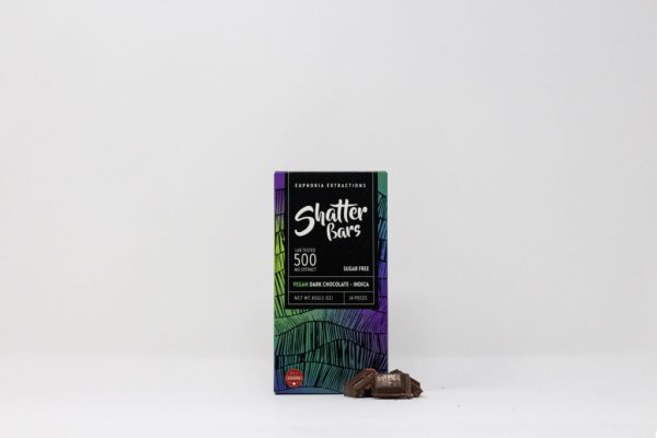 Buy Euphoria Extractions – Shatter Bars – Vegan Dark Chocolate (Indica) online Canada