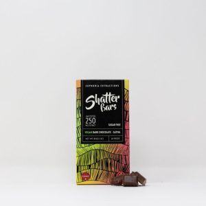 Buy Euphoria Extractions – Shatter Bars – Vegan Dark Chocolate (Sativa) online Canada