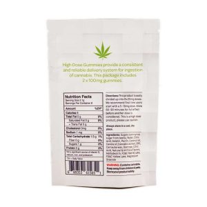Buy High Dose Fruit Gummy – Sour Cherry 200mg THC (Sativa) online Canada