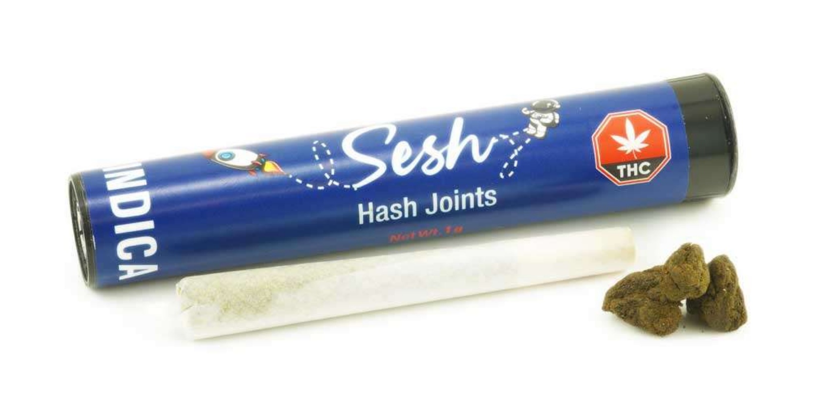 Sesh hash joints are divine hand rolled cannabis prerolls that are prefilled with a blend of 1 gram of the finest AAAA flower and pure hashish. 