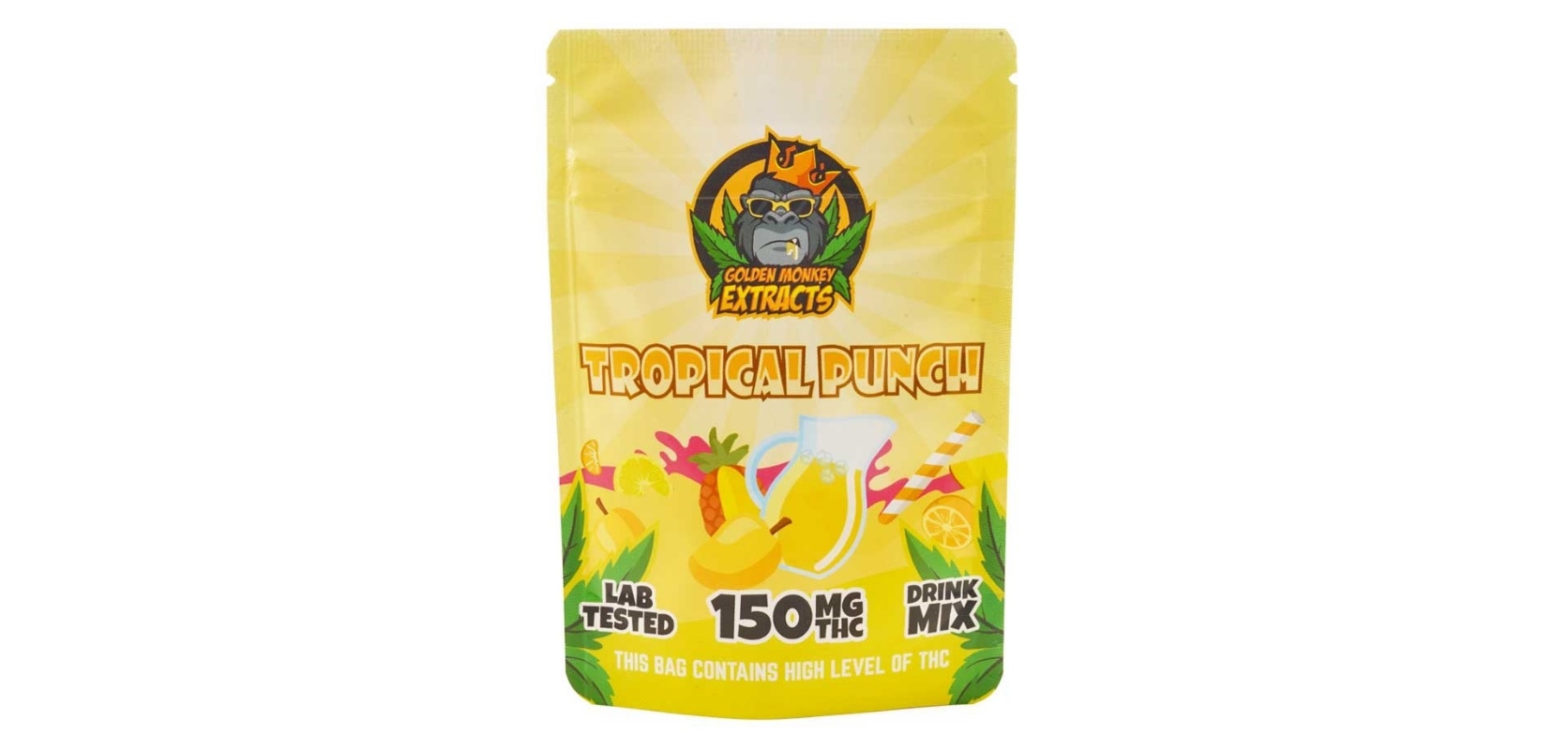 This magical Tropical Punch THC drink mix is available exclusively from the Low Price Bud online dispensary. 