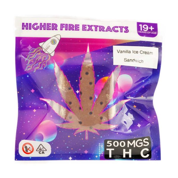 Buy Higher Fire Extracts – Vanilla Ice Cream Sandwich 500mg THC online Canada
