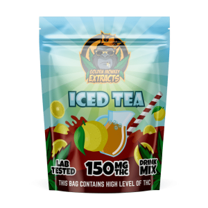 Buy Golden Monkey Extracts – Iced Tea Original Drink Mix 150mg THC online Canada