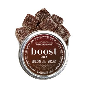 Buy Boost Edibles – THC Gummies – Cola – 300mg online Canada