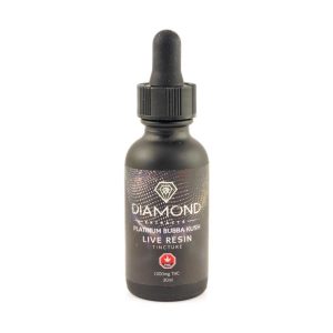 Buy Diamond Concentrates – 1000mg THC Tincture – Platinum Bubba Kush Live Resin online Canada