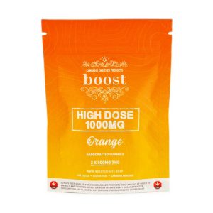 Buy Boost Edibles – High Dose Orange 1000mg THC online Canada