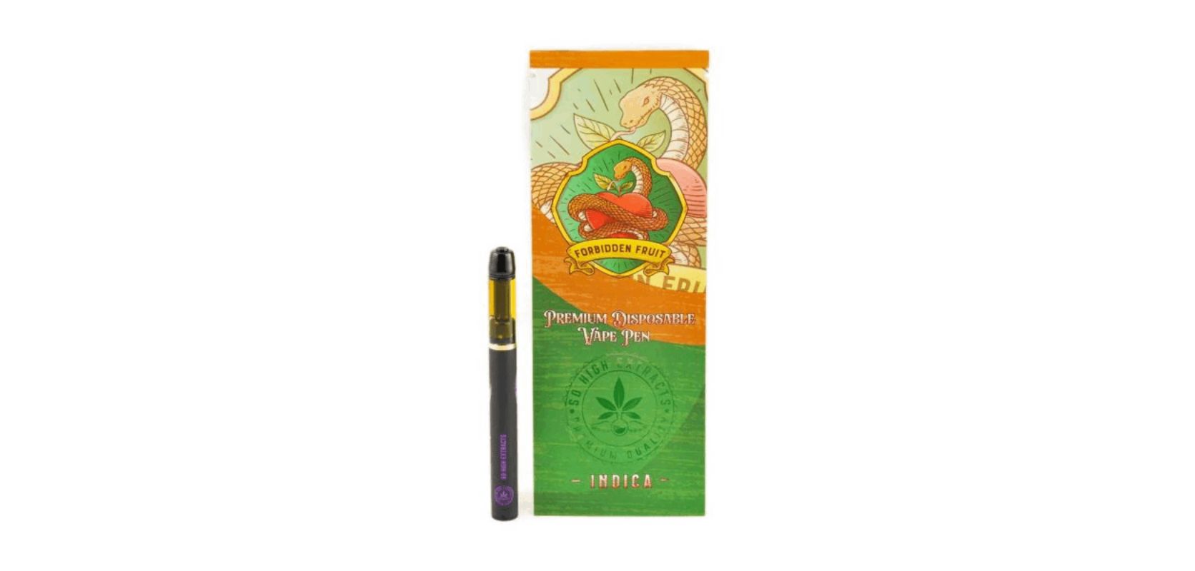 Even Adam and Eve couldn't resist the So High Extracts Disposable Pen – Forbidden Fruit 1ml (Indica). 