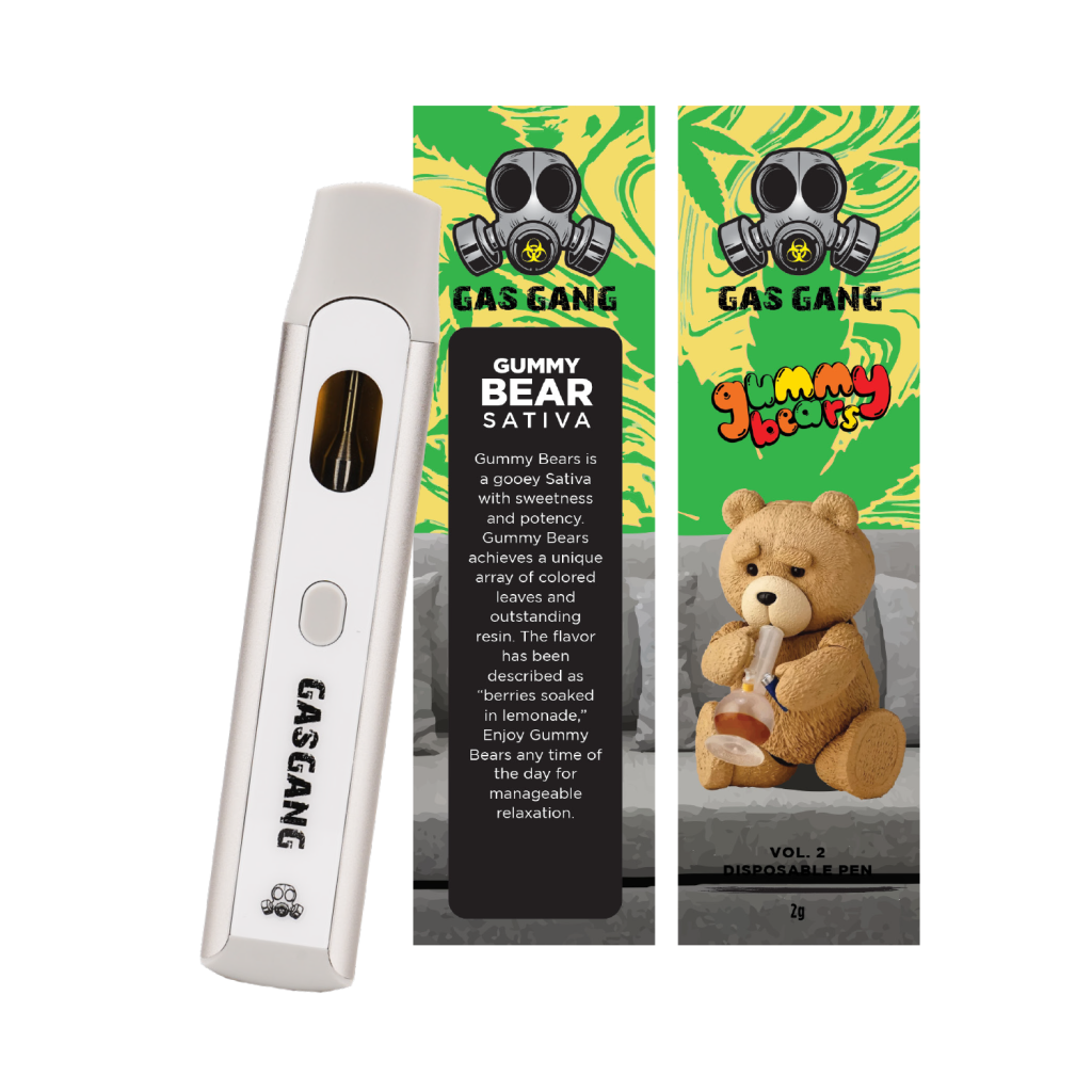 Gas Gang Gummy Bears Disposable Pen Low Price Bud