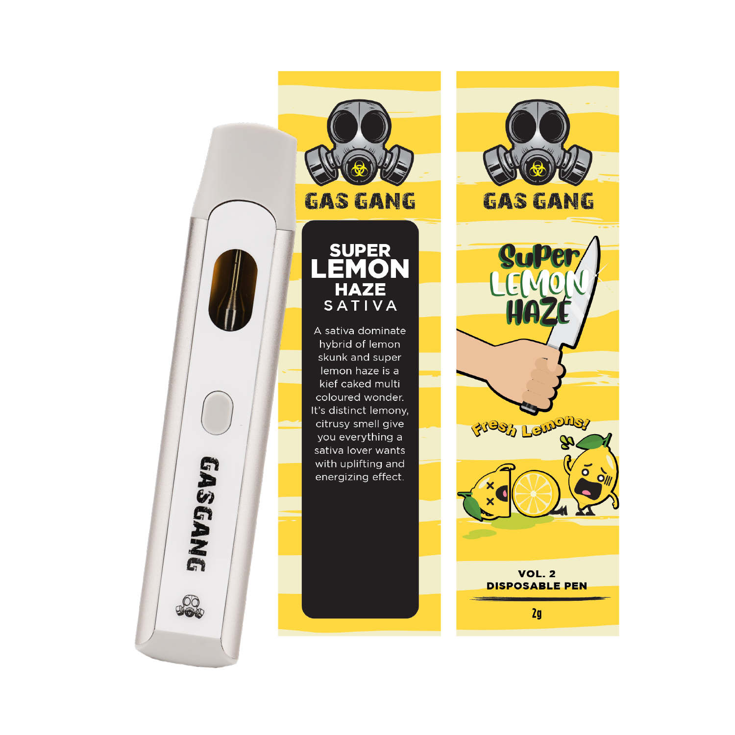 Buy Gas Gang – Super Lemon Haze Disposable Pen online Canada
