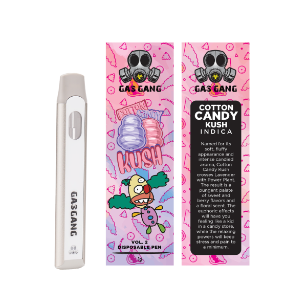 Buy Gas Gang – Cotton Candy Kush Disposable Pen online Canada