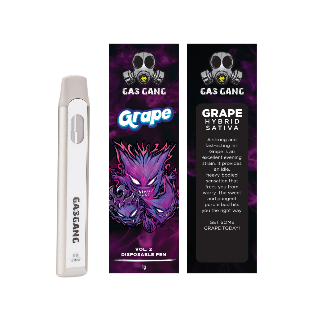 Gas Gang Grape Disposable Pen Low Price Bud