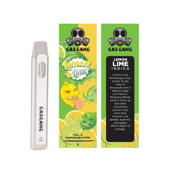 Buy Gas Gang – Lemon Lime Disposable Pen online Canada