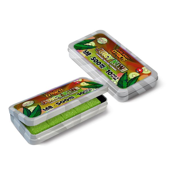 Buy Golden Monkey Extracts – Juicy Kiwi Gummy 500mg THC online Canada