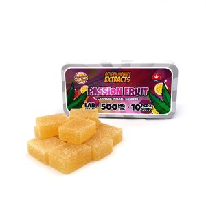 Buy Golden Monkey Extracts – Passion Fruit Gummy 500mg THC online Canada