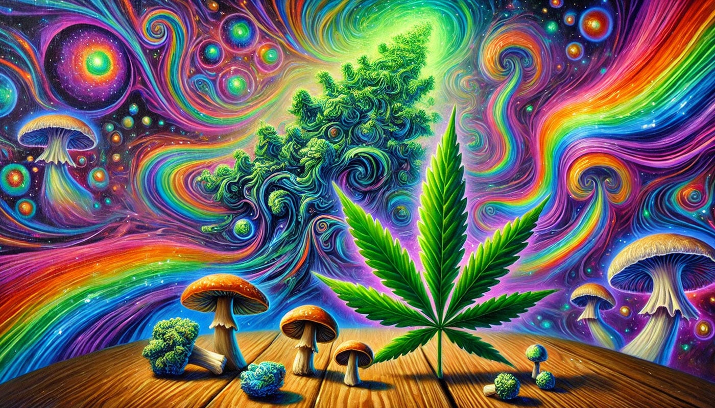 The Definitive Guide to Mixing Cannabis and Psychedelics