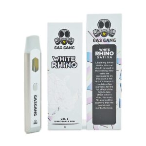 Buy Gas Gang – White Rhino Disposable Pen online Canada