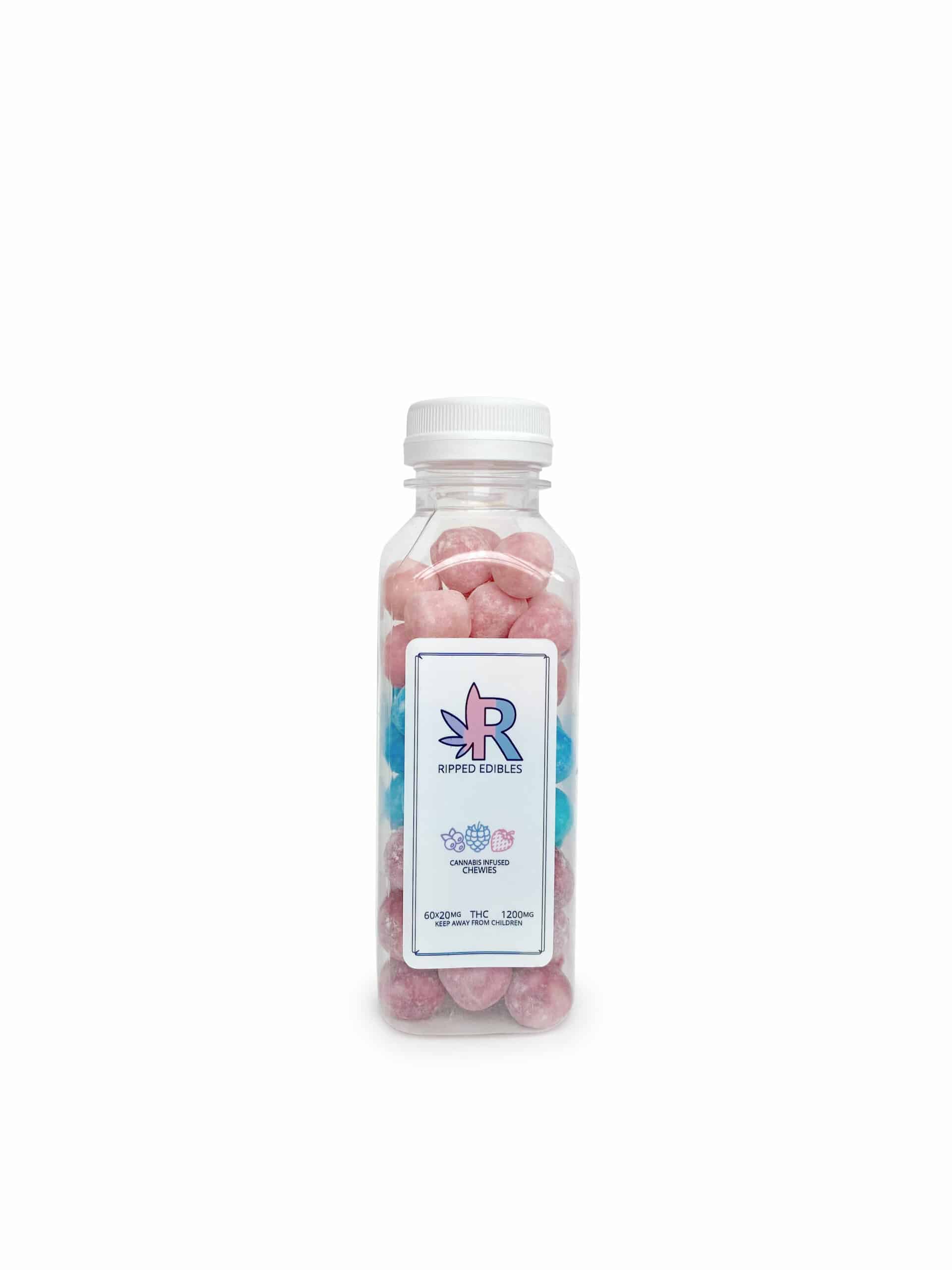 Buy Ripped Edibles – Bulk Chewies 1200mg THC online Canada