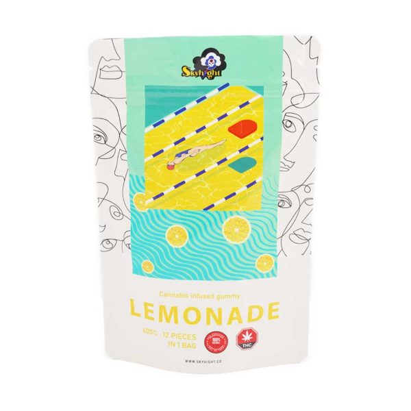 Buy Sky High Edibles – Lemonade Gummy 600mg THC online Canada