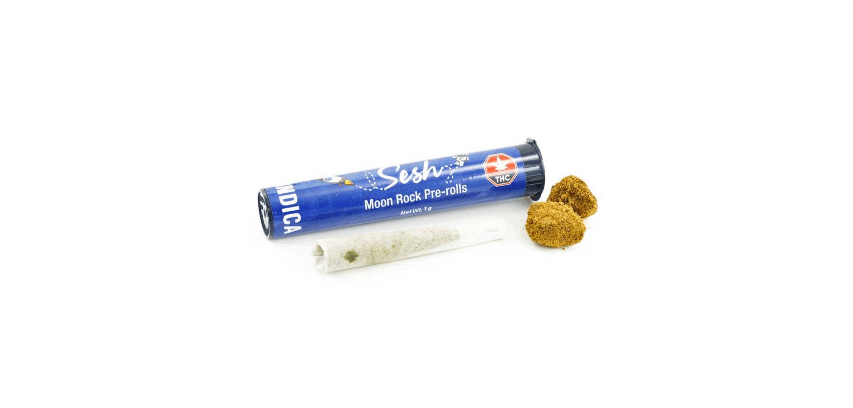 If you're looking for one of the most potent moon rocks THC products on the market, Sesh Moon Rock Joints (Indica/Sativa) are definitely worth considering. 