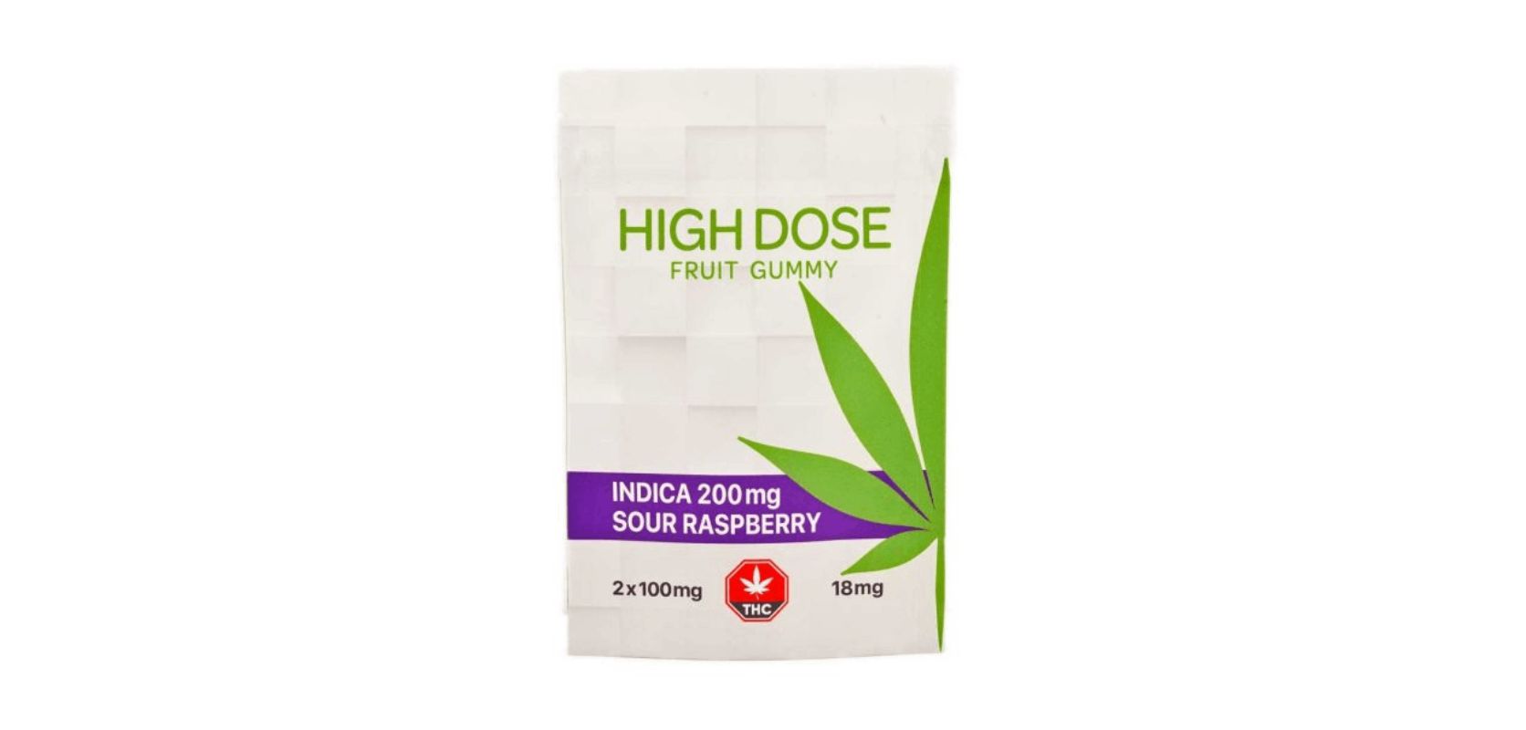 The High Dose Fruit Gummy – Sour Raspberry 200mg THC (Indica) is a superb option for anyone who enjoys natural and sweet flavours. 