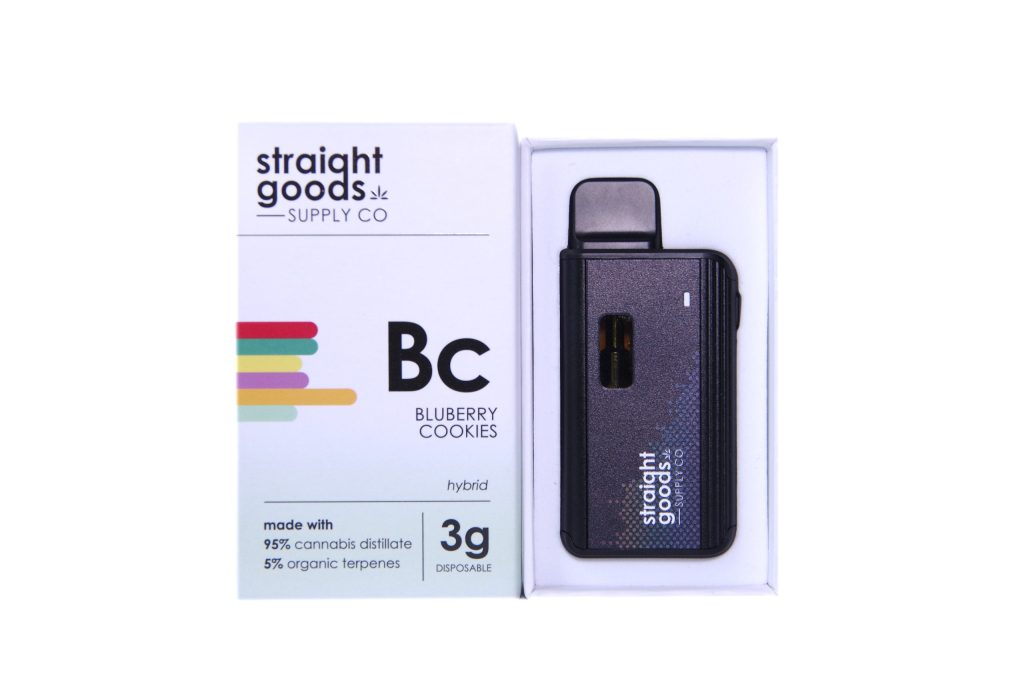 Buy Straight Goods – Blueberry Cookies 3G Disposable online Canada