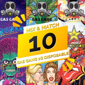 Buy Gas Gang 1ML Mix and Match 10 online Canada
