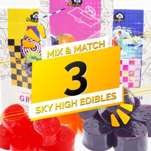 Buy Sky High Edibles – Mix and Match – 3 Pack online Canada