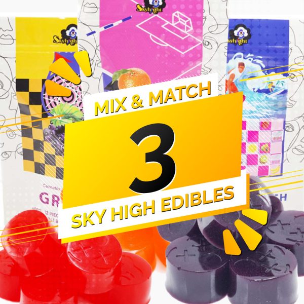 Buy Sky High Edibles – Mix and Match – 3 Pack online Canada