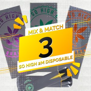Buy So High Extracts Disposable 2ML – Mix and Match 3 online Canada