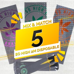 Buy So High Extracts Disposable 2ML – Mix and Match 5 online Canada