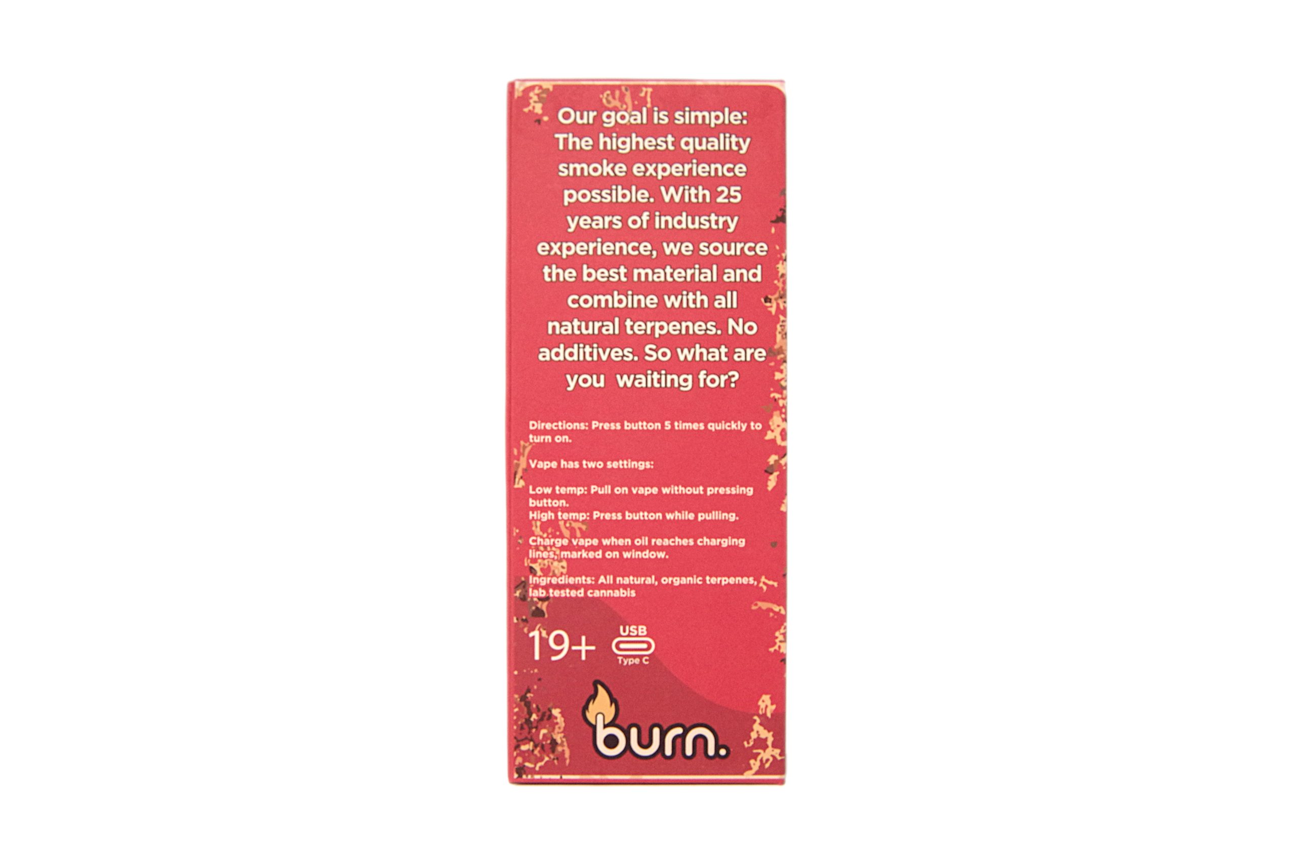 Buy Burn Extracts – Papaya Punch 3ml Mega Sized Disposable Pen online Canada
