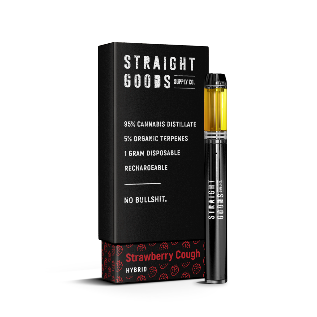 Straight Goods – Strawberry Cough Disposable (Hybrid) Buy Straight Goods – Strawberry Cough Disposable (Hybrid) online Canada
