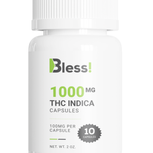 Buy Bless Softgel Capsules – 1000mg THC (Indica) online Canada