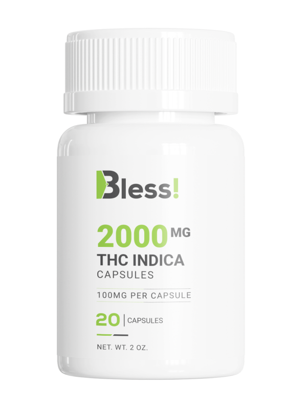 Buy Bless Softgel Capsules – 2000mg THC (Indica) online Canada